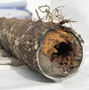 bilde av veldig tett rør